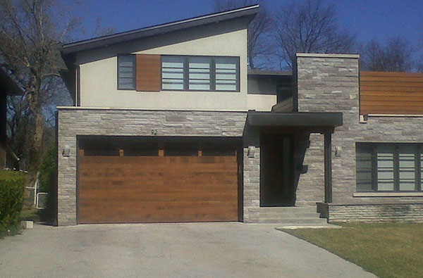 custom-garage-doors installed by Windows and Doors Toronto