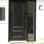 2-Smooth Door with Side Light Installed by Windows and Doors Toronto