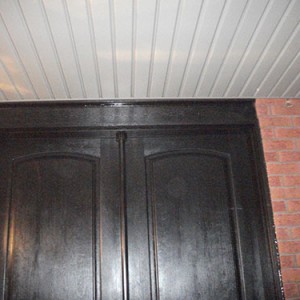 8 Foot Doors, Fiberglass Wood Grain Double Doors with Multi Point Locks Installation Installed by Windows and Doors Toronto