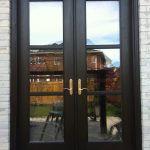 8 Foot Fiberglass Frech Doors installed by Windows and Doors Toronto
