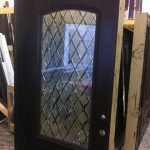Diamond Design Stained Glass Door Installed by Windows And Doors Toronto