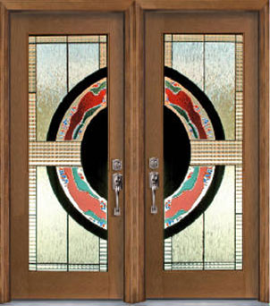Galaxi Stained Glass Fiberglass Doors by Windows And Doors Toronto