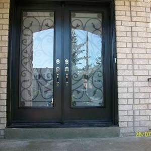 Jullietta Smooth Doors with Multi Points locks installed by Windows and Doors Toronto