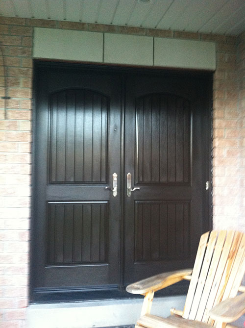 Rustic Doors with Multi Point Locks Installed by Windows and Doors Toronto
