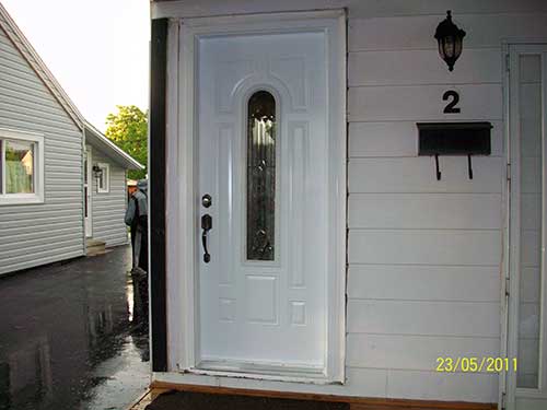 Smooth Door, 8 Panel with Multi Point Locks installed by Windows and Doors Toronto