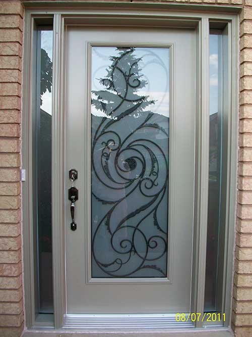 Smooth Door with Multi Point Locks installation by Windows and Doors Toronto