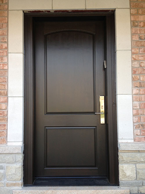 Smooth Door with multi point locks Installed by Windows and Doors Toronto