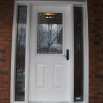 Stained Glass Door with 2 side Lites, Installed by Windows And Doors Toronto